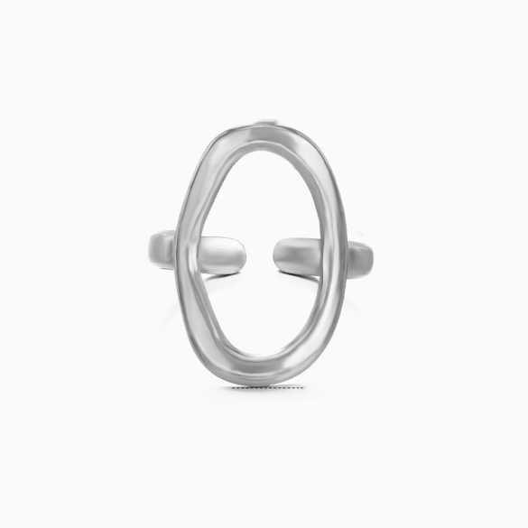 anello portafortuna in acciaio Cucciola Gioielli