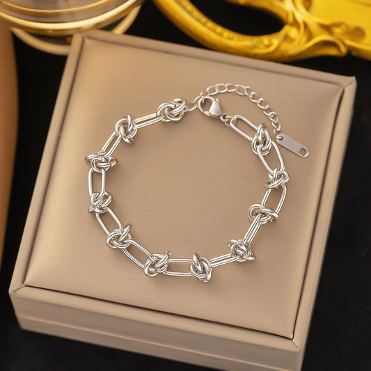 bracciale acciaio filo spinato Cucciola