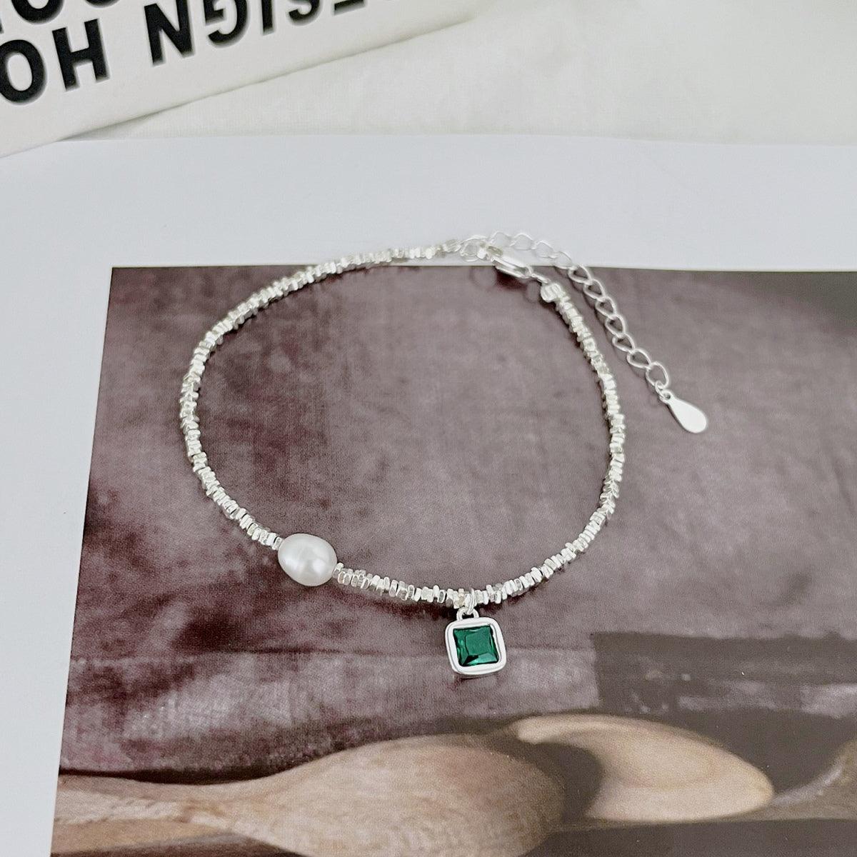 Bracciale in argento 925 Magna Graecia Verde 