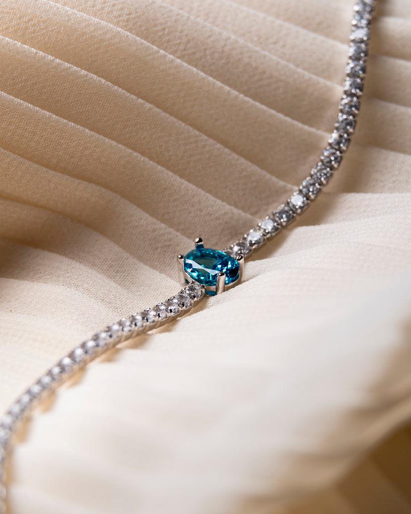 bracciale_donna_Tennis_pietra_azzurra - cucciolagioielli