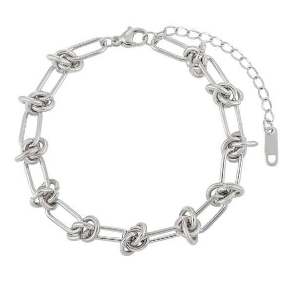 bracciale in acciaio filo spinato di Cucciola Gioielli