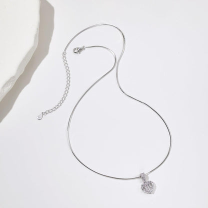 Collana Cuore Calipso, un gioiello argento