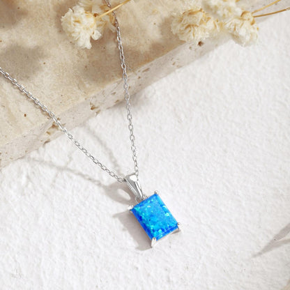 collana in argento 925 turchese