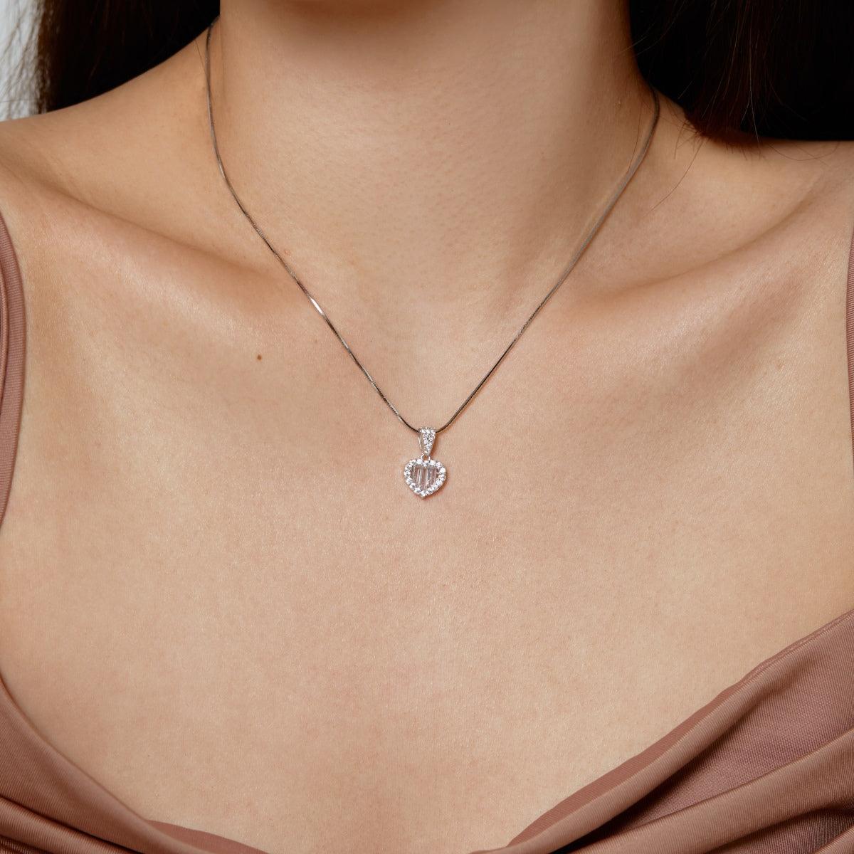 collana cuore calipso 