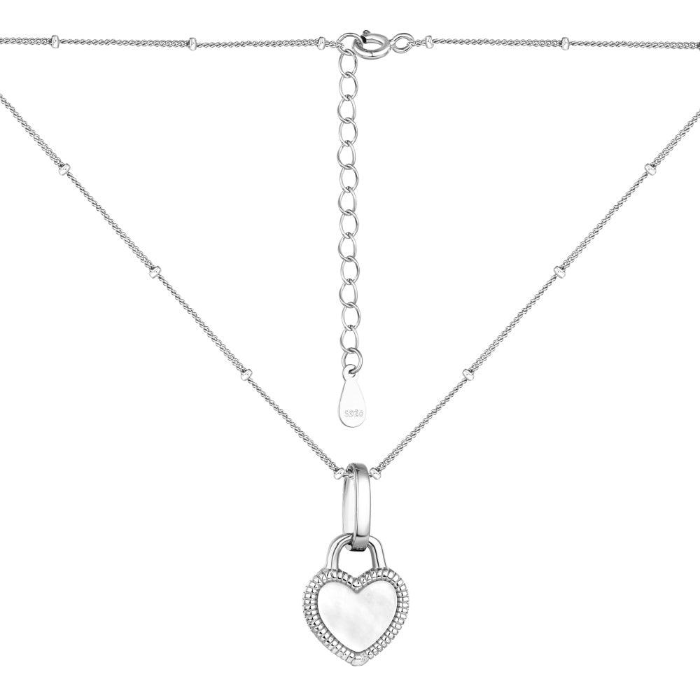 Collana cuore di perla | Cucciola Gioielli