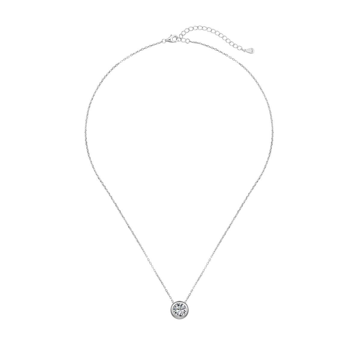 collana_donna_punto_luce_in_argento - cucciolagioielli