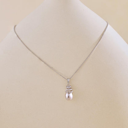collana perla in argento 925 di Cucciola