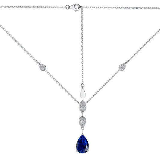 Collana in Argento Scilla Pietra Blu di Cucciola Gioielli