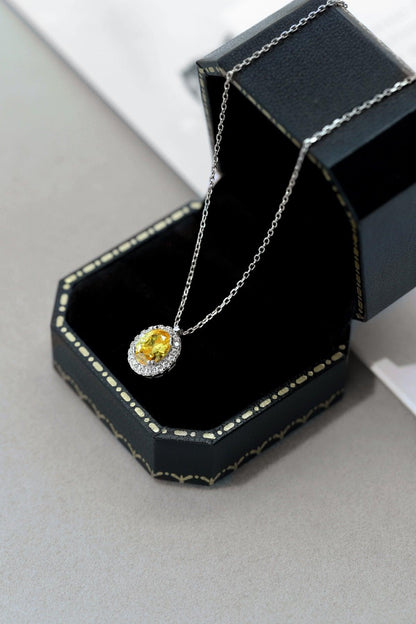 collana pietra gialla Cucciola Gioielli