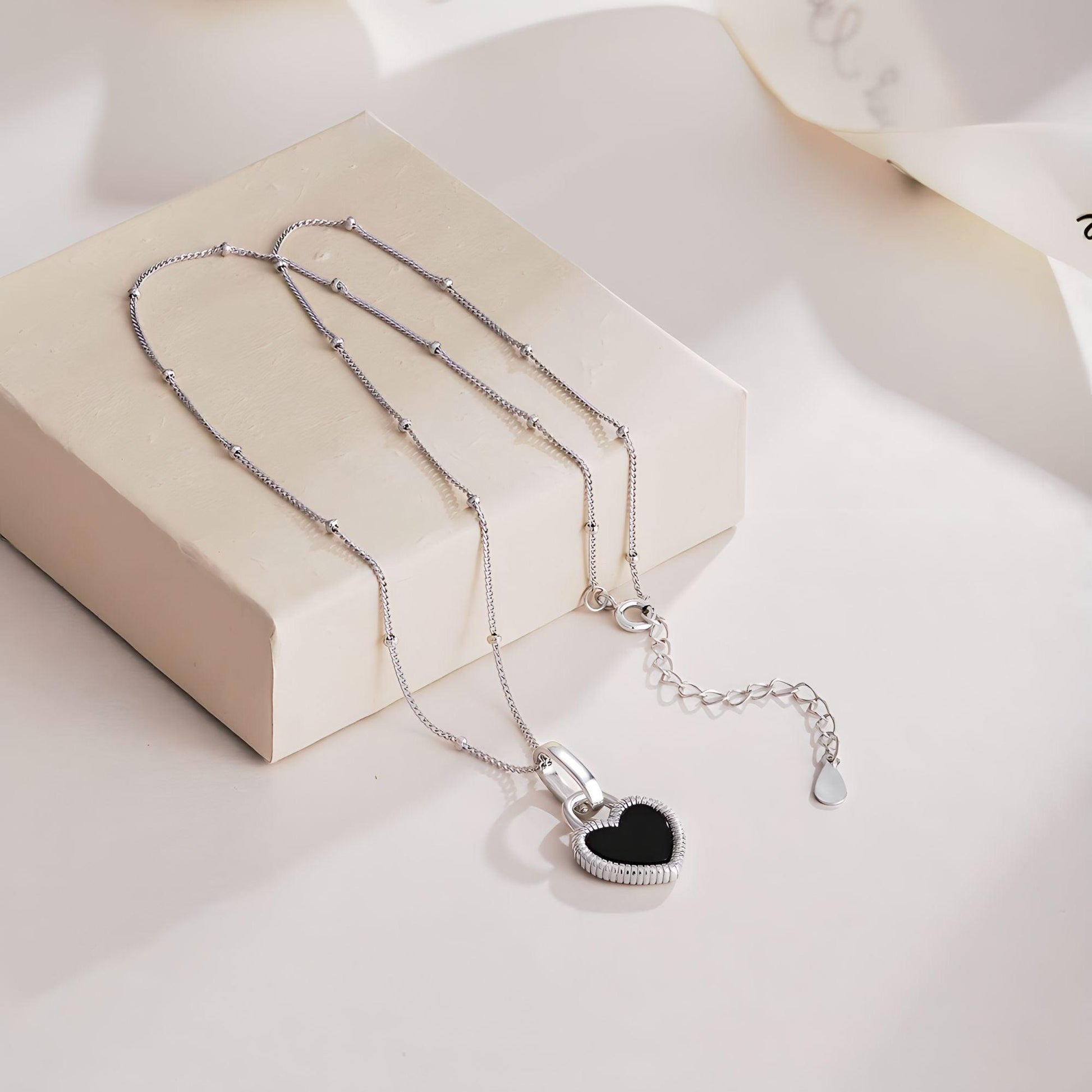 Collana forma a cuore perla | Cucciola Gioielli