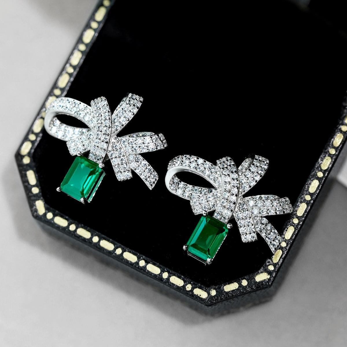 Orecchini in Argento Fiocco Regalo di Cucciola