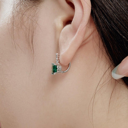 orecchini_donna_pietra_verde_Coco - cucciolagioielli