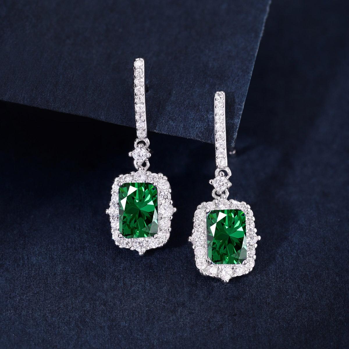 orecchini in argento Notti Pietra Verde