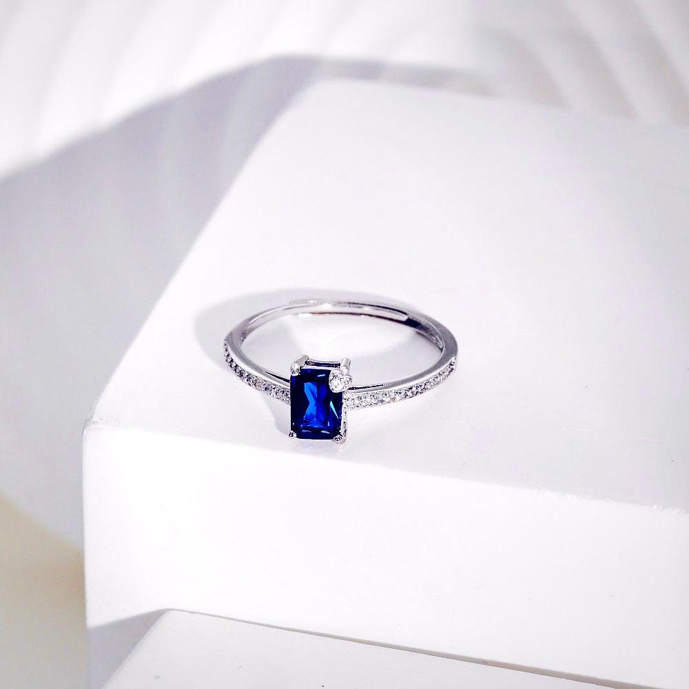 anello_Cucciola_blu_in_argento_925 - cucciolagioielli