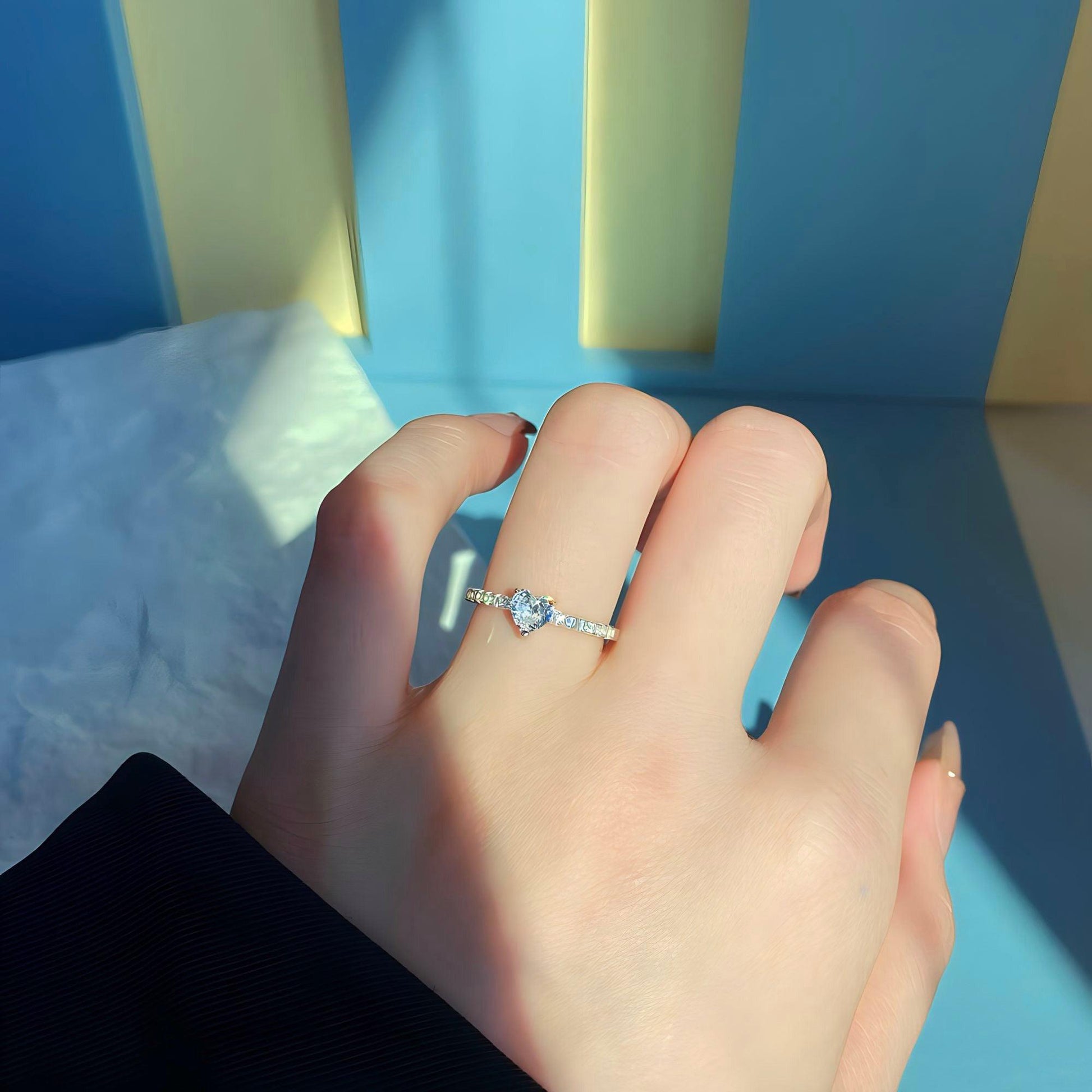 anello donna Cuore in argento 925 