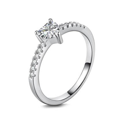 anello donna cuore