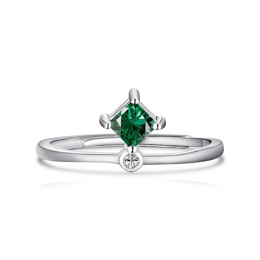 anello_donna_solitario_scomposto_verde - cucciolagioielli