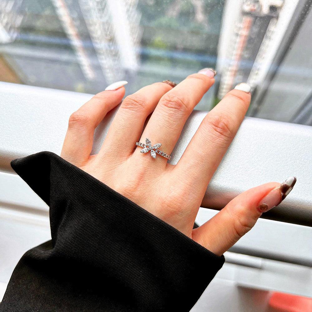 Anello argento farfalla | Cucciola Gioielli