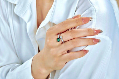 anello_pietra_verde_argento_925 - cucciolagioielli