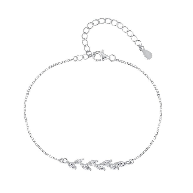 bracciale_argento_donna_foglie_d_alloro - cucciolagioielli