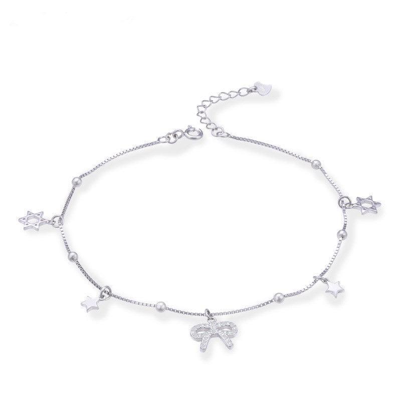 Bracciale in Argento Fiocchi Luminosi di Cucciola Gioielli