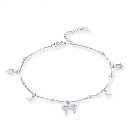 Bracciale in Argento Fiocchi Luminosi di Cucciola Gioielli