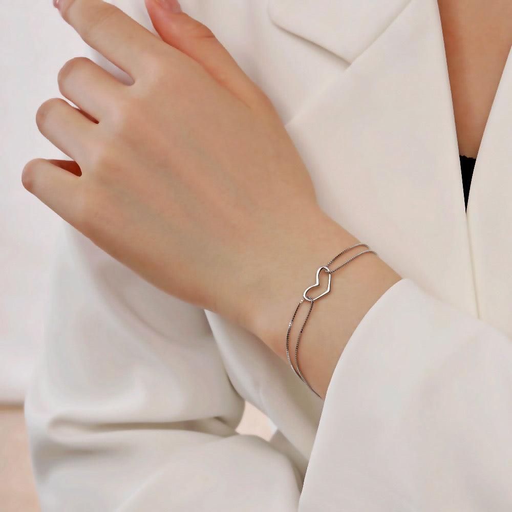 Bracciale cuore donna | Cucciola Gioielli