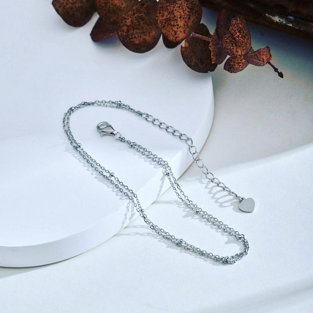 Cavigliera donna in Argento fili di luce | Cucciola Gioielli