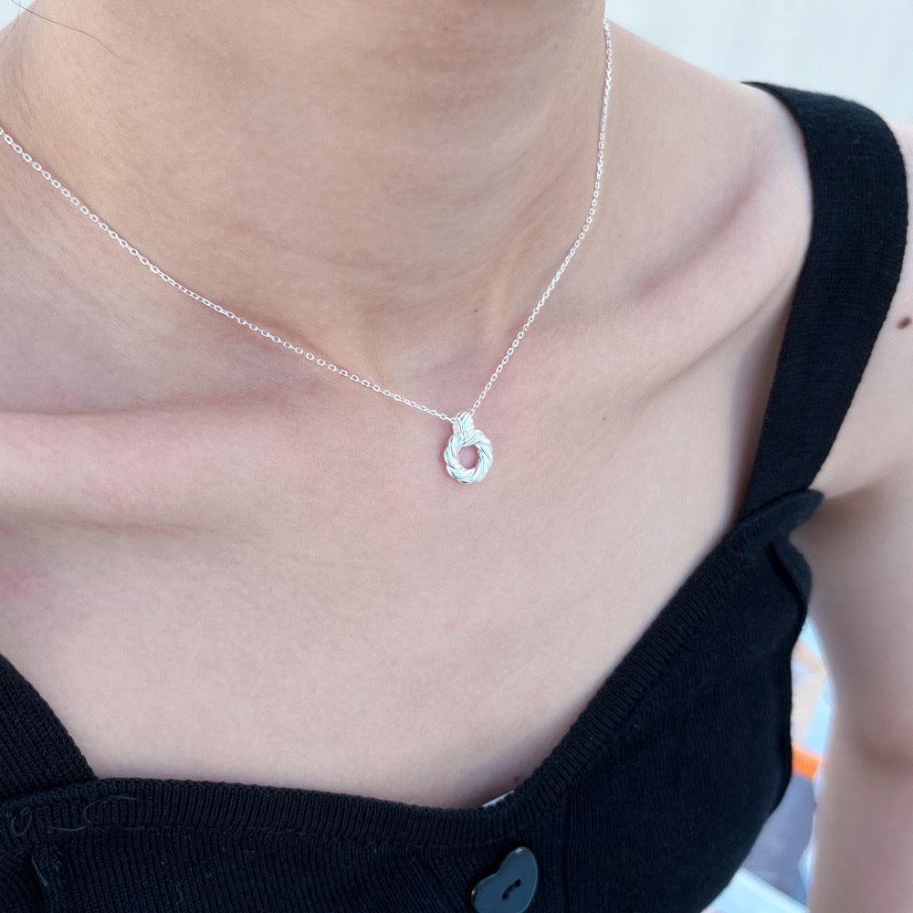 Collana ghirlanda in Argento di Cucciola