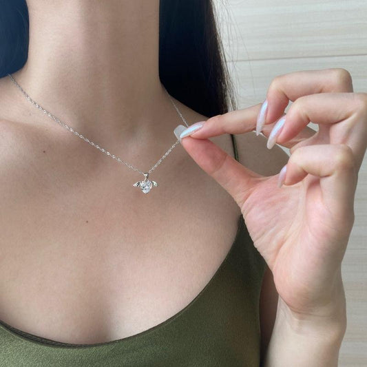 Collana in argento angioletto | Cucciola Gioielli 