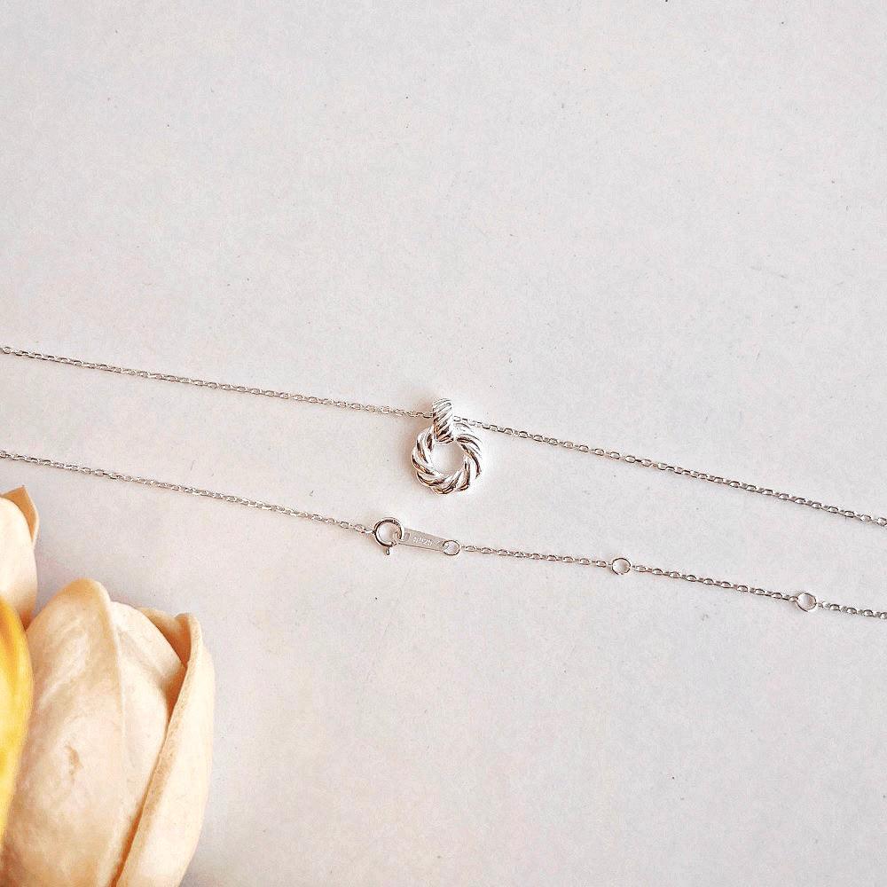 Collana ghirlanda in Argento di Cucciola Gioielli