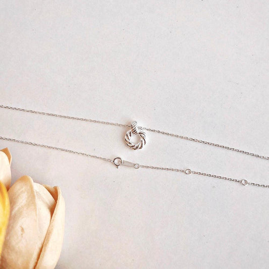 Collana ghirlanda in Argento di Cucciola Gioielli