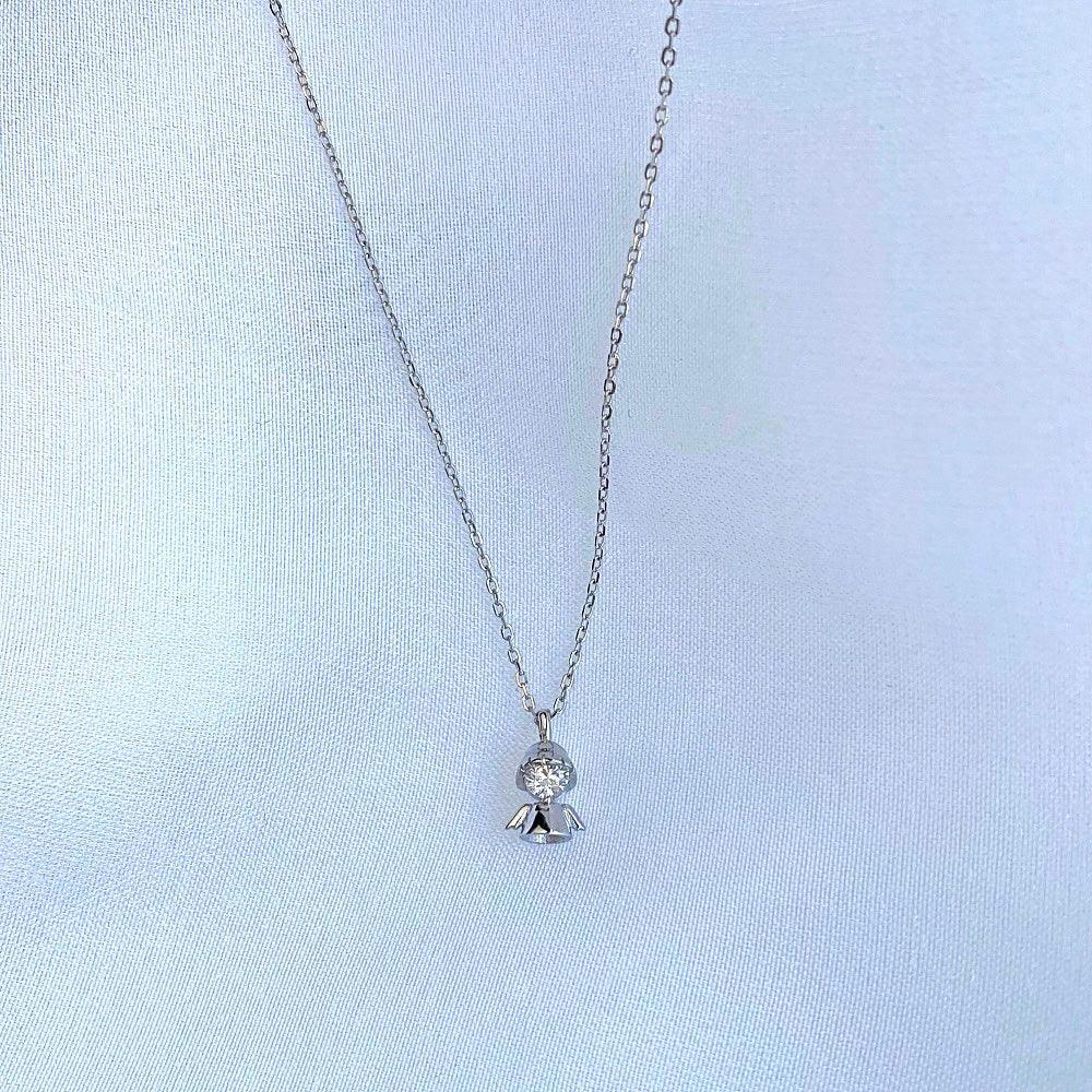 Collana in Argento Angelica, una creazione Cucciola Gioielli