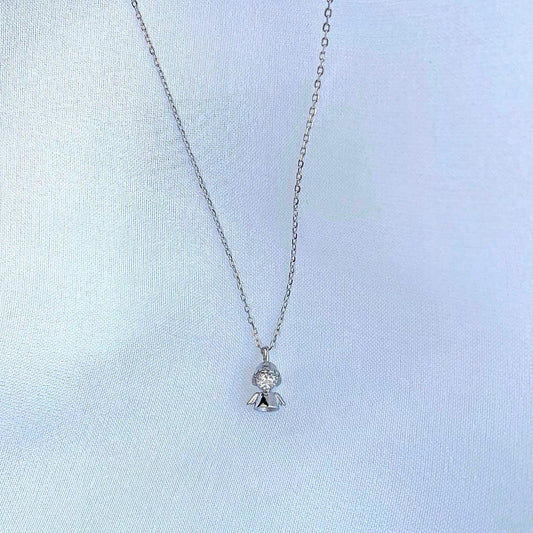 Collana in Argento Angelica, una creazione Cucciola Gioielli