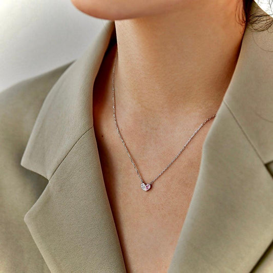 collana_donna_in_argento_925_cuore - cucciolagioielli