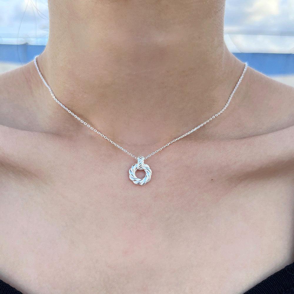 Collana in Argento ghirlanda firmato Cucciola Gioielli