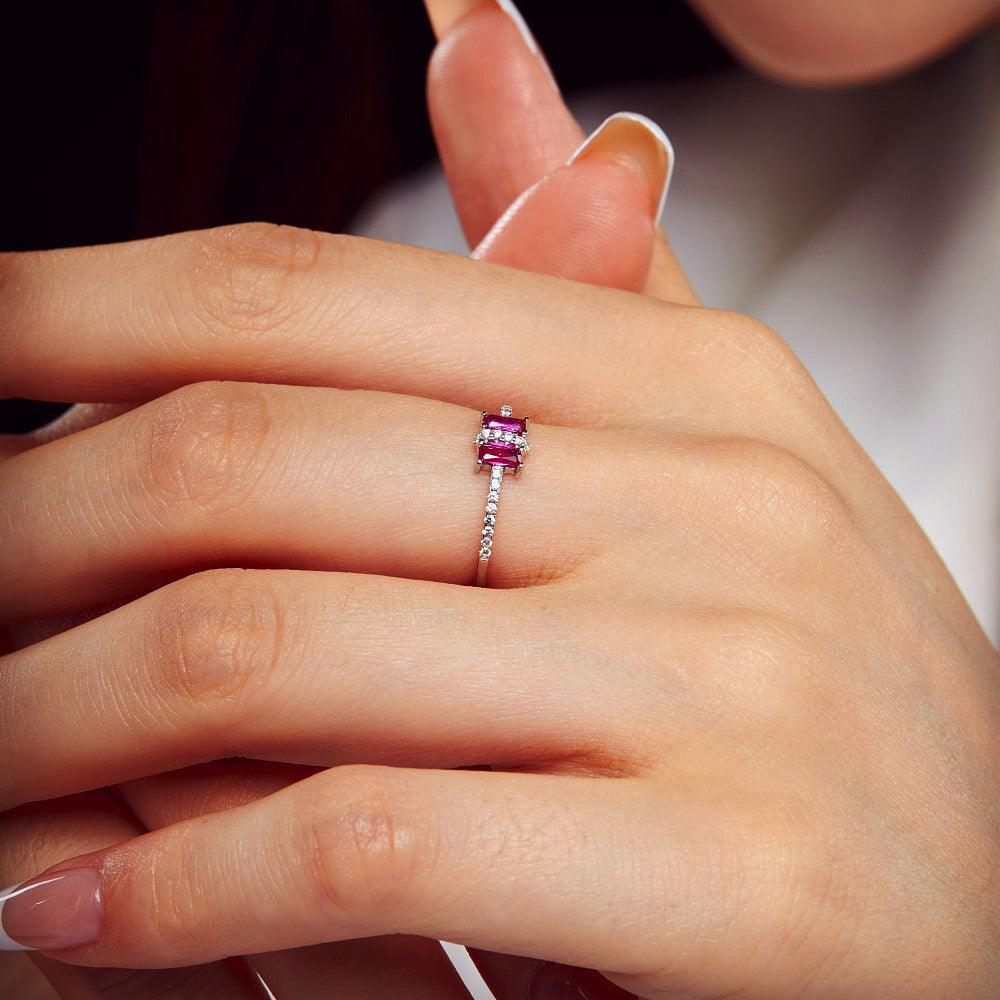 Anello argento doublé di Cucciola Gioielli