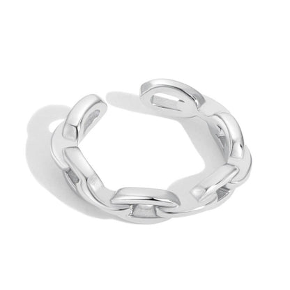 Orecchini Clip Catena in Argento | Cucciola Gioielli