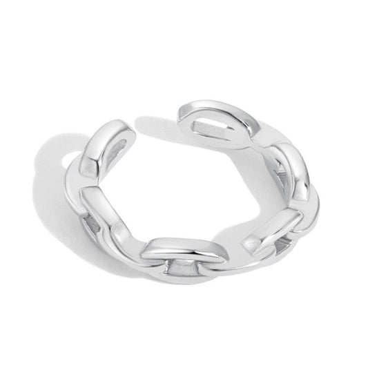 Orecchini Clip Catena in Argento | Cucciola Gioielli