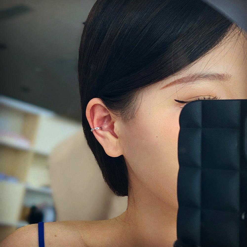 Orecchini Clip in Argento di Cucciola Gioielli