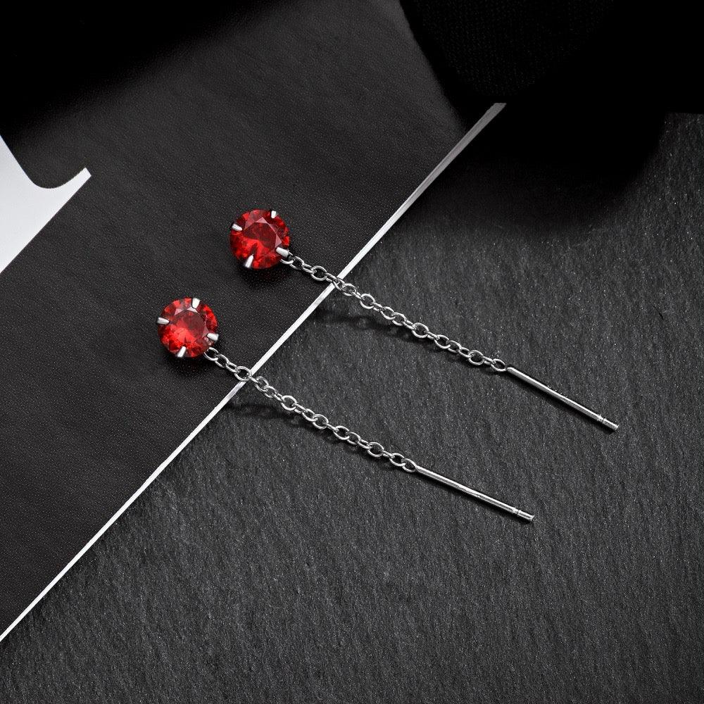 Orecchini Pietra Rossa | Cucciola Gioielli 