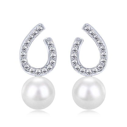 Orecchini Goccia di Perla in Argento | Cucciola Gioielli 